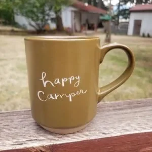 Fringe Studio Happy Camper Coffee Mug